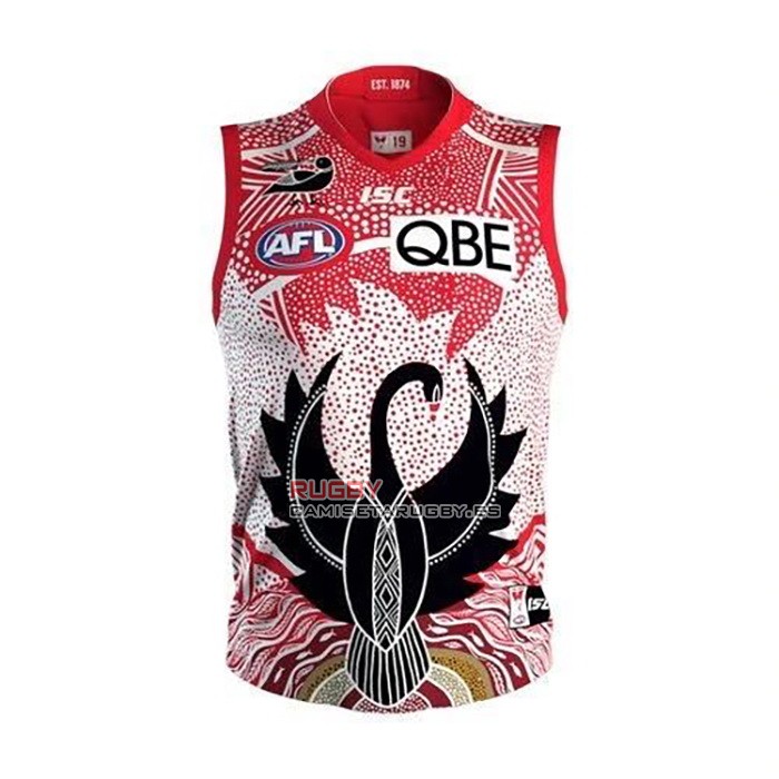 Camiseta Sydney Swans AFL 2020-2021 Indigena